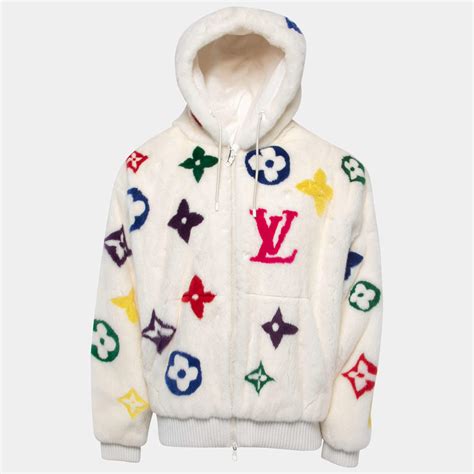 louis vuitton fluffy jacket